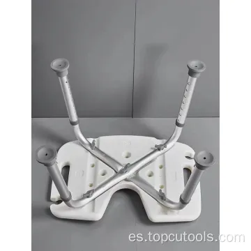 Taburete de bañera antideslizante asiento de silla de ducha ajustable silla de ducha de ducha para ancianos, mayores, discapacitados y discapacitados